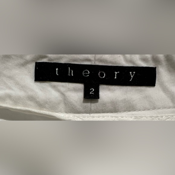 Theory White Cargo Pants - Picture 3 of 3
